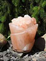 Pink Himalayan Salt Lamp (Rumal Bowl)