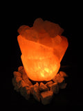 Pink Himalayan Salt Lamp (Rumal Bowl)