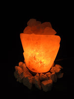 Pink Himalayan Salt Lamp (Rumal Bowl)