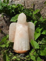 Pink Himalayan Salt Lamp (Angel-Shaped)