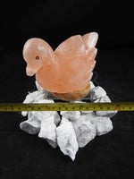 Swan Himalayan Salt Lamp (Color Changing USB)