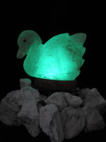 Swan Himalayan Salt Lamp (Color Changing USB)