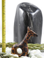 Wooden Carved Giraffe Napkin Holders CLOSEOUT