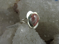Rhodocrosite Sterling Silver Ring (Size 7)