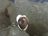 Rhodocrosite Sterling Silver Ring (Size 7)