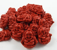 Imitation Cinnabar focal bead