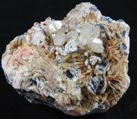 Galena, Cerussite, and Barite specimen