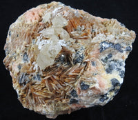 Galena, Cerussite, and Barite specimen