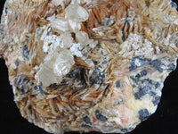 Galena, Cerussite, and Barite specimen