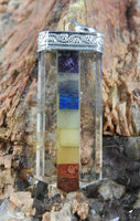 Clear Quartz Chakra Pendant