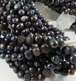 Indigo Freshwater Pearl Bead Strand