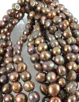 Bronze Freshwater Pearl Bead Strand