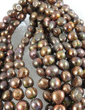 Bronze Freshwater Pearl Bead Strand