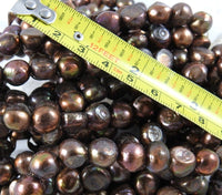 Bronze Freshwater Pearl Bead Strand