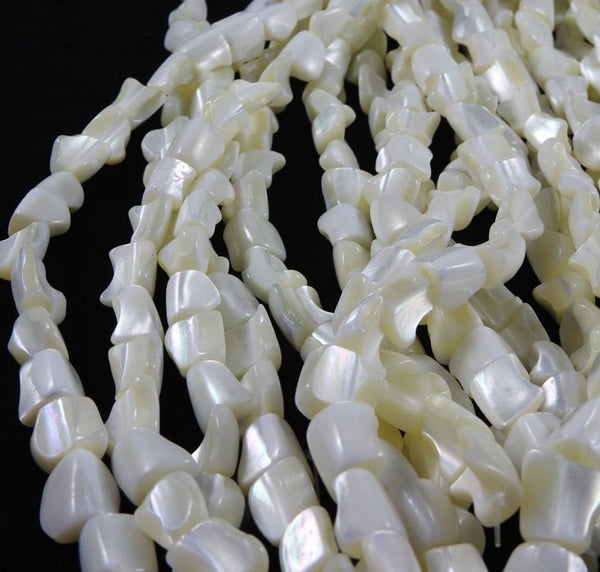 Mother of Pearl & Trocha Shell Bead Strand