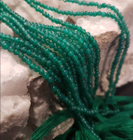 Green Onyx Round Bead Strand