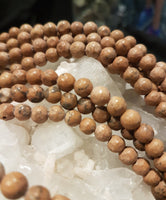 Matte Jasper Round Bead Strand
