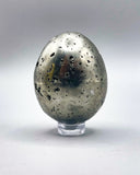 Pyrite Egg Carving