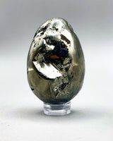 Pyrite Egg Carving