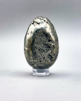 Pyrite Egg Carving