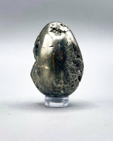Pyrite Egg Carving
