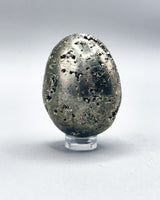 Pyrite Egg Carving
