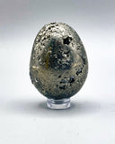 Pyrite Egg Carving