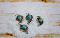 Larimar Pendant (.925 Sterling Silver)