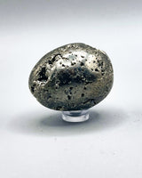 Pyrite Egg Carving