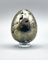 Pyrite Egg Carving