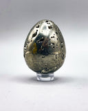 Pyrite Egg Carving