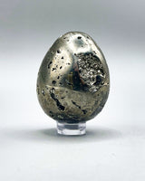 Pyrite Egg Carving