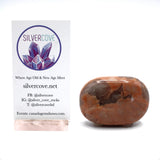 Canadian Peach Moonstone Palm Stone