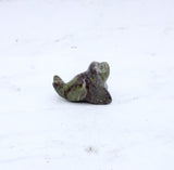 Dragon's Blood Jasper Seal Carving