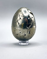 Pyrite Egg Carving