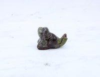 Dragon's Blood Jasper Seal Carving