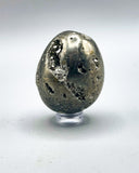 Pyrite Egg Carving