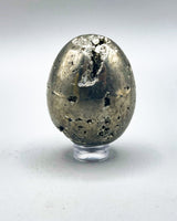 Pyrite Egg Carving