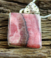 Rhodochrosite Pendant