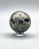 Pyrite Egg Carving