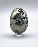 Pyrite Egg Carving