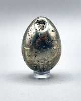 Pyrite Egg Carving