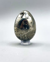 Pyrite Egg Carving