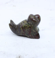 Dragon's Blood Jasper Seal Carving