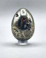 Pyrite Egg Carving