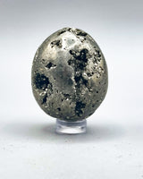 Pyrite Egg Carving