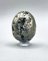 Pyrite Egg Carving