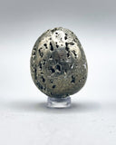 Pyrite Egg Carving