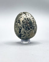 Pyrite Egg Carving