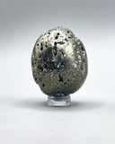 Pyrite Egg Carving